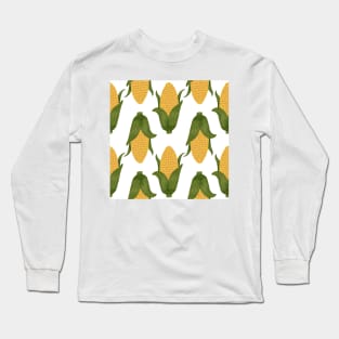 Corn Pattern Long Sleeve T-Shirt